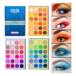 BEAUTY GLAZED Color Shades 72 Color Eye shadow Palate thumbnail 1