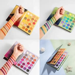 BEAUTY GLAZED Color Shades 72 Color Eye shadow Palate thumbnail 2