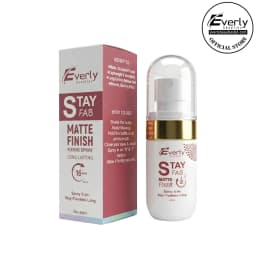 Everly Beauties Stay Fab Matte Fixing Spray – Shine Control Makeup Setting Spray thumbnail 1
