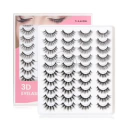 MAANGE 20Pair 3D False Eyelash Set - 4 Different Designs thumbnail 1