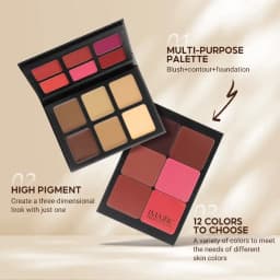 IMAGIC Multiuse Cream Foundation & Blush Palette thumbnail 2