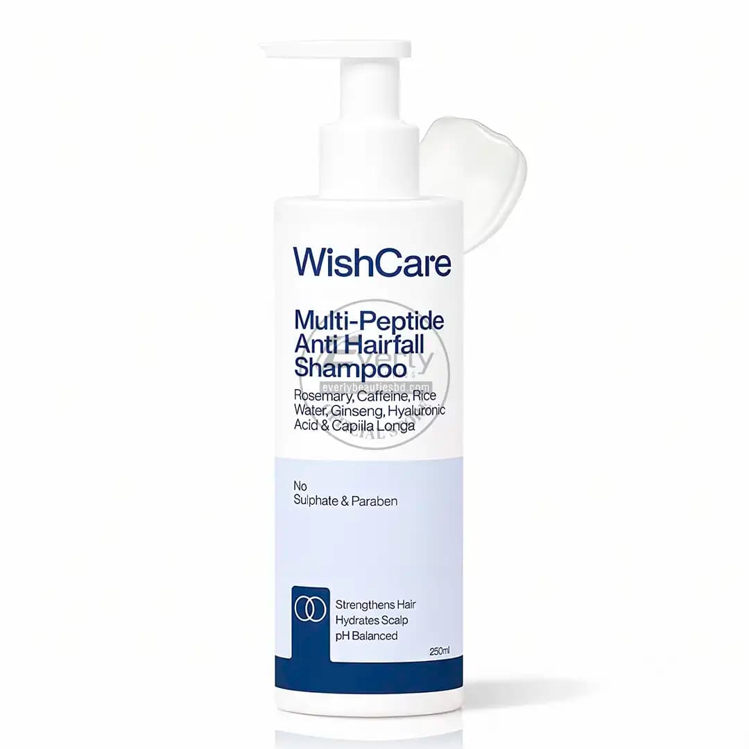 WishCare Multi-Peptide Anti Hairfall Shampoo with Rosemary - 250ml