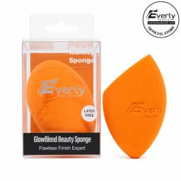 Everly Beauties Glow Blend Beauty Sponge Orange thumbnail 1