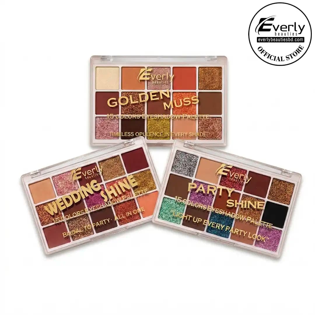 Everly Beauties 15Colors Eyeshadow Palette