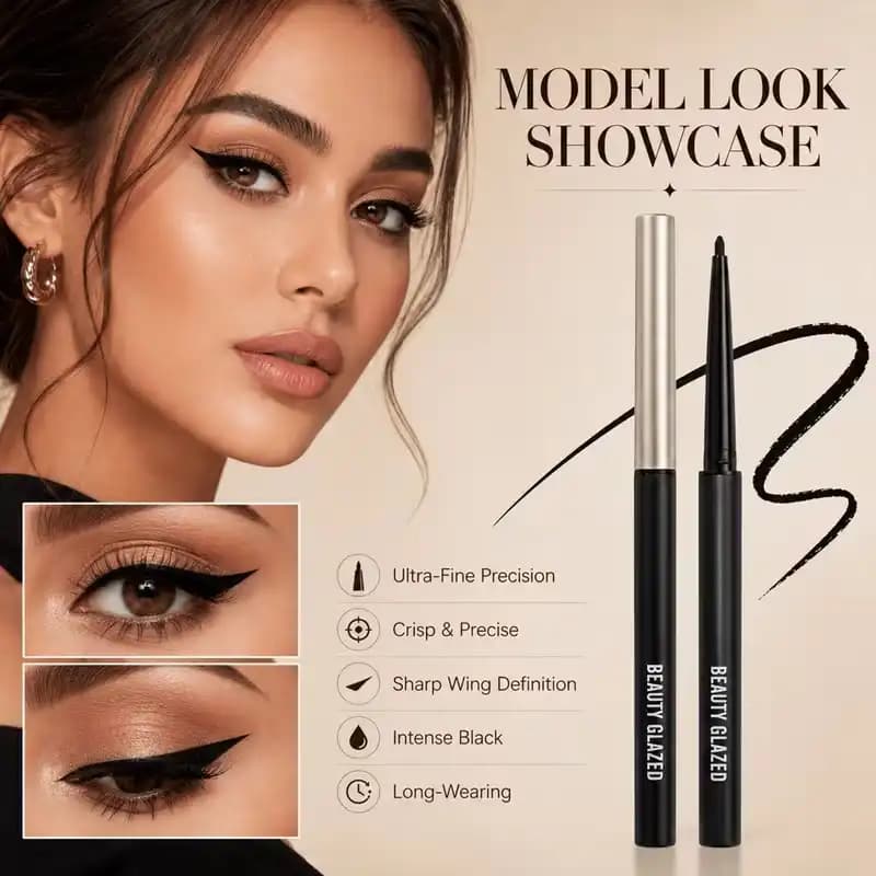 Beauty Glazed Extremely Fine Silky Eyeliner