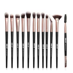 MAANGE 12pcs Eye Makeup Brush Set - Black thumbnail 1