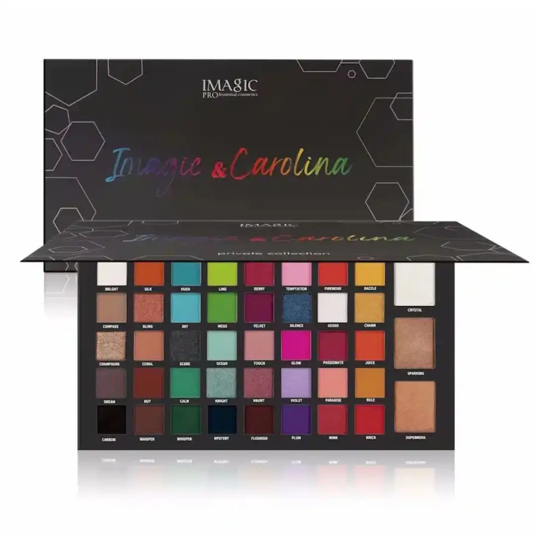 Imagic & Carolina 43 Colors Eyeshadow Palette