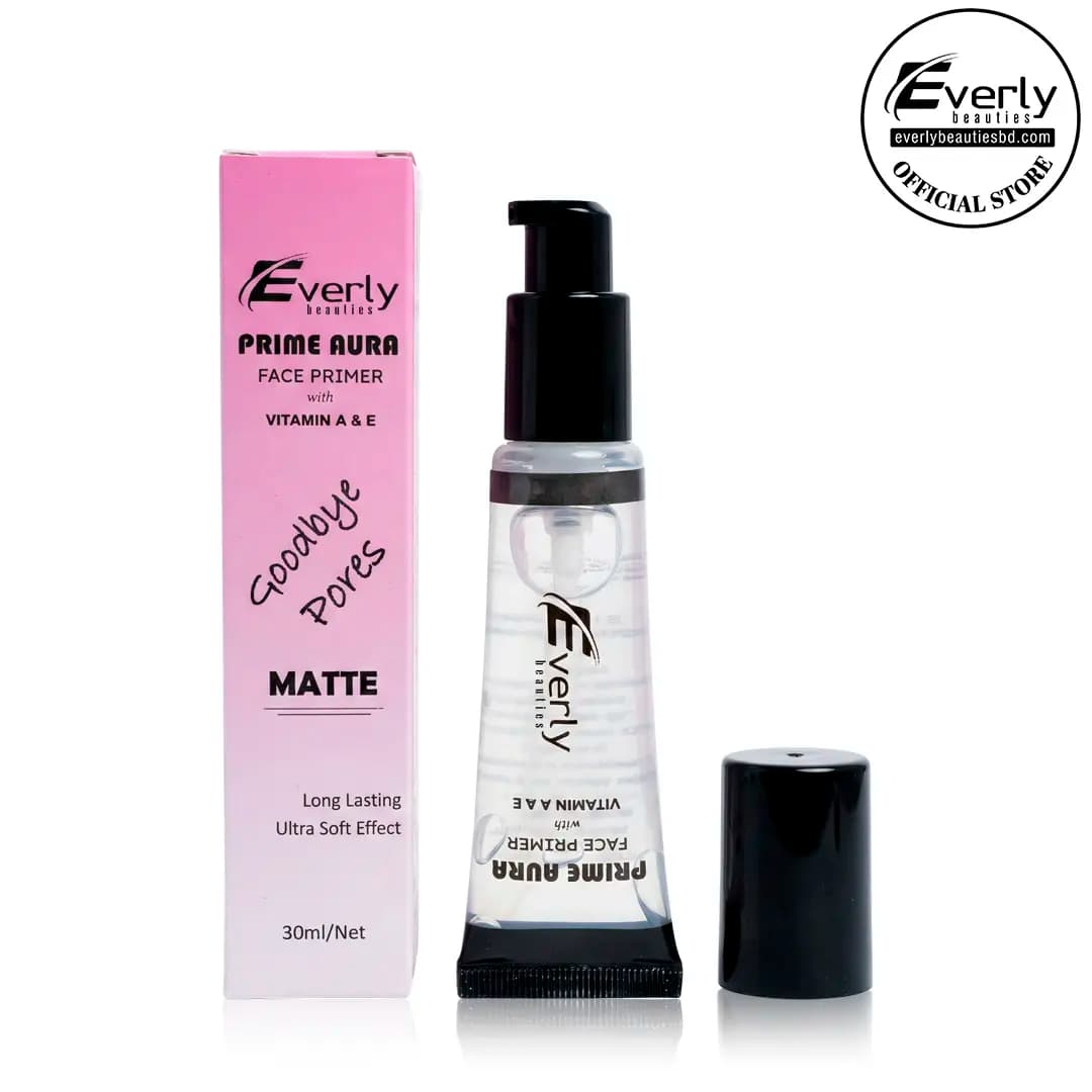 Everly Beauties Prime Aura Face Primer with Vitamin A & E